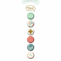 My Mind's Eye - On Trend Collection - Sweet - Flair - Decorative Buttons