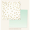 My Mind's Eye - On Trend Collection - Party - 12 x 12 Double Sided Paper with Foil Accents - Confetti
