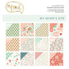 My Mind's Eye - On Trend Collection - 6 x 6 Paper Pad with Foil Accents