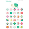 My Minds Eye - Palm Beach Collection - Puffy Stickers