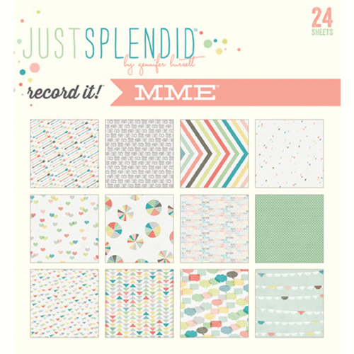 My Mind's Eye - Record It Collection - Just Splendid - 6 x 6 Paper Pad