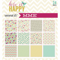 My Mind's Eye - Record It Collection - Here is Happy - 6 x 6 Paper Pad