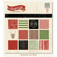 My Mind's Eye - Sleigh Bells Ring Collection - Christmas - 6 x 6 Paper Pad