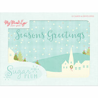 My Minds Eye - Sugar Plum Collection - Christmas - Card Set with Glitter Accents