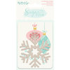 My Minds Eye - Sugar Plum Collection - Christmas - Journal Cards with Glitter Accents