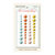 My Mind&#039;s Eye - The Sweetest Thing Collection - Tangerine - Self Adhesive Enamel Dots - Together