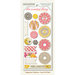 My Mind's Eye - The Sweetest Thing Collection - Honey - Decorative Buttons - Happiness