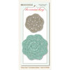 My Mind's Eye - The Sweetest Thing Collection - Bluebell - Crocheted Doilies - Every Day
