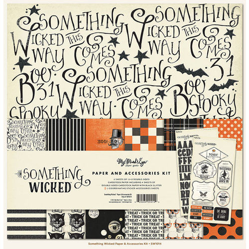 My Mind's Eye - Something Wicked Collection - Halloween - 12 x 12 Paper and Accessories Kit