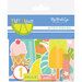 My Mind's Eye - Tutti Frutti Collection - Mixed Bag - Die Cut Cardstock Pieces with Foil Accents