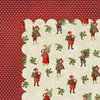 My Mind's Eye - Vintage Christmas Collection - 12 x 12 Double Sided Paper - Tree Trimmer