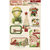 My Mind&#039;s Eye - Vintage Christmas Collection - 3 Dimensional Stickers