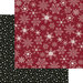 My Minds Eye - Winterberry Collection - Christmas - 12 x 12 Double Sided Paper - Let it Snow