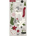 My Minds Eye - Winterberry Collection - Christmas - Chipboard Stickers