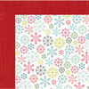 My Mind's Eye - Winter Wonderland Collection - Christmas - 12 x 12 Double Sided Paper - Flakes