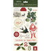 My Minds Eye - Christmas - Yuletide Collection - Chipboard Stickers with Glitter Accents