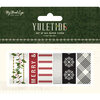 My Minds Eye - Christmas - Yuletide Collection - Washi Tape with Glitter Accents