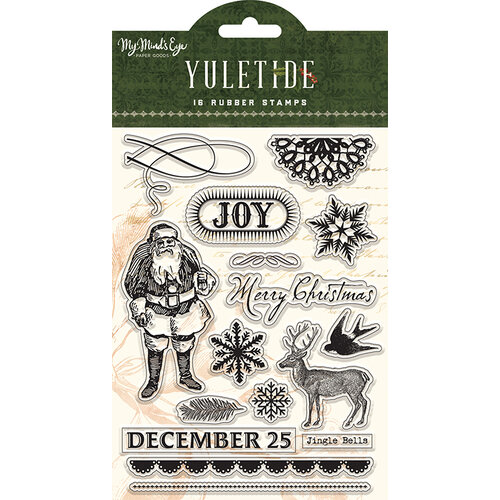 My Minds Eye - Christmas - Yuletide Collection - Clear Acrylic Stamps