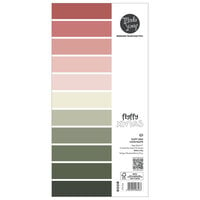 ModaScrap - 6 x 12 Paper Pack - Fluffy Xmas Color Palette