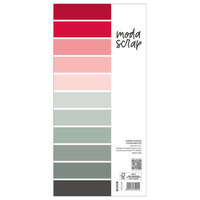 ModaScrap - 6 X 12 Paper Pack - Spring Poppies Color Palette