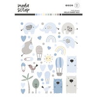 ModaScrap - Puffy Stickers - Hello Sweet Boy
