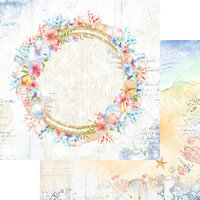 Asuka Studio - Welcome to Paradise Collection - 12 x 12 Double Sided Paper - Sea Vibes