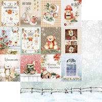 Memory Place - Home for the Holidays Collection - 12 x 12 Double Sided Paper - One