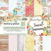 Memory Place - Kawaii Paper Goods Sweet Summer Collection - 6 x 6 Paper Kit