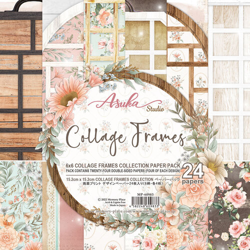 Asuka Studio - Collage Frames Collection - 6 x 6 Collection Pack