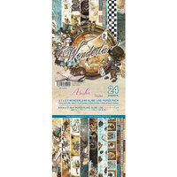 Asuka Studio - Wonderland Collection - Slimline Paper Pack