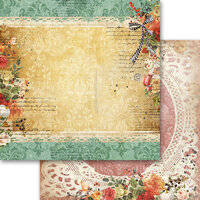 Memory Place - Fall is in the Air Collection - 12 x 12 Double Sided Paper - Blessed