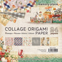 Memory Place - Fall is in the Air Collection - Collage Origami Paper