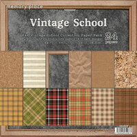 Memory Place - Vintage School Collection - 6 x 6 Collection Pack