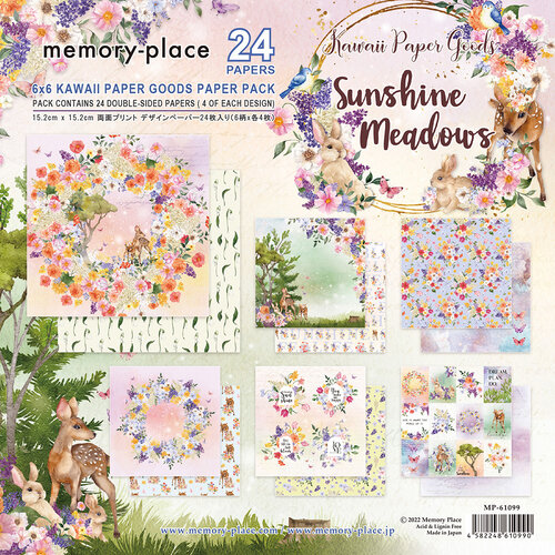 Memory Place - Sunshine Meadows Collection - 6 x 6 Collection Pack