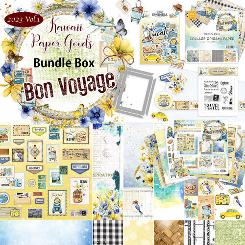Memory Place - Bon Voyage Collection - Bundle Box