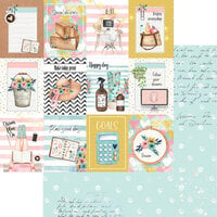Memory Place - Dream Plan Do Collection - 12 x 12 Double Sided Paper - Goals