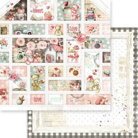 Memory Place - Beary Sweet Collection - 12 x 12 Double Sided Paper - Sweet Little Things