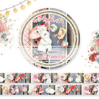 Memory Place - Moon Bunny Collection - Celebration - Washi Tape