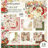 Memory Place - Dear Santa Collection - Christmas - 12 x 12 Collection Pack