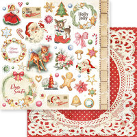 Memory Place - Dear Santa Collection - Christmas - 12 x 12 Double Sided Paper - Dear Santa