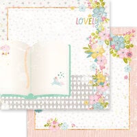 Memory Place - Magical Wonders Collection - 12 x 12 Double Sided Paper - Lovely