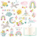 Memory Place - Magical Wonders Collection - 12 x 12 Double Sided Paper - Be A Unicorn