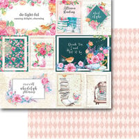 Memory Place - Delightful Collection - 12 x 12 Double Sided Paper - Delightful