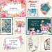 Memory Place - Delightful Collection - 12 x 12 Double Sided Paper - Delightful