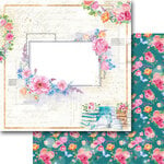 Memory Place - Delightful Collection - 12 x 12 Double Sided Paper - My Afternoon