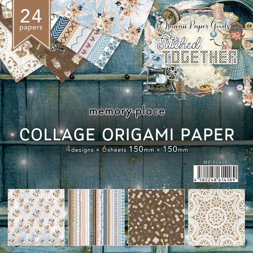 Memory Place - Stitched Together Collection - Origami Paper