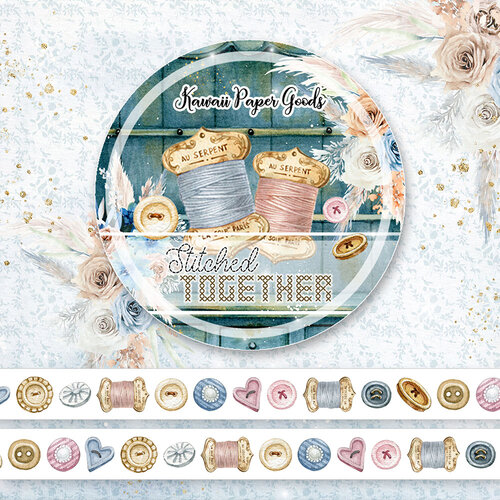 Memory Place - Stitched Together Collection - Washi Tape
