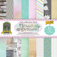 Monte Paper Mill - Hello Darling - 6 x 6 Paper Pack