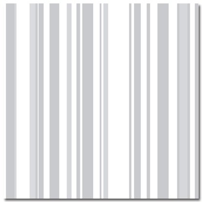 Masterpiece Studios - Stemma - 12x12 Paper - Striped Silver, CLEARANCE