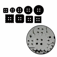 Maya Road - Chipboard Collection - Chipboard Mini Set - Buttons
